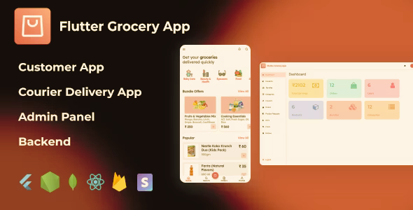 Grocery and SuperShop Apps with Flutter